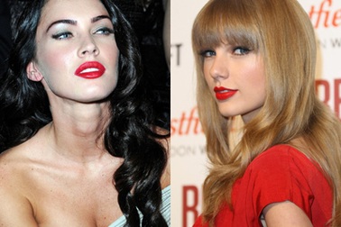 Người đẹp gợi cảm với màu son đỏ