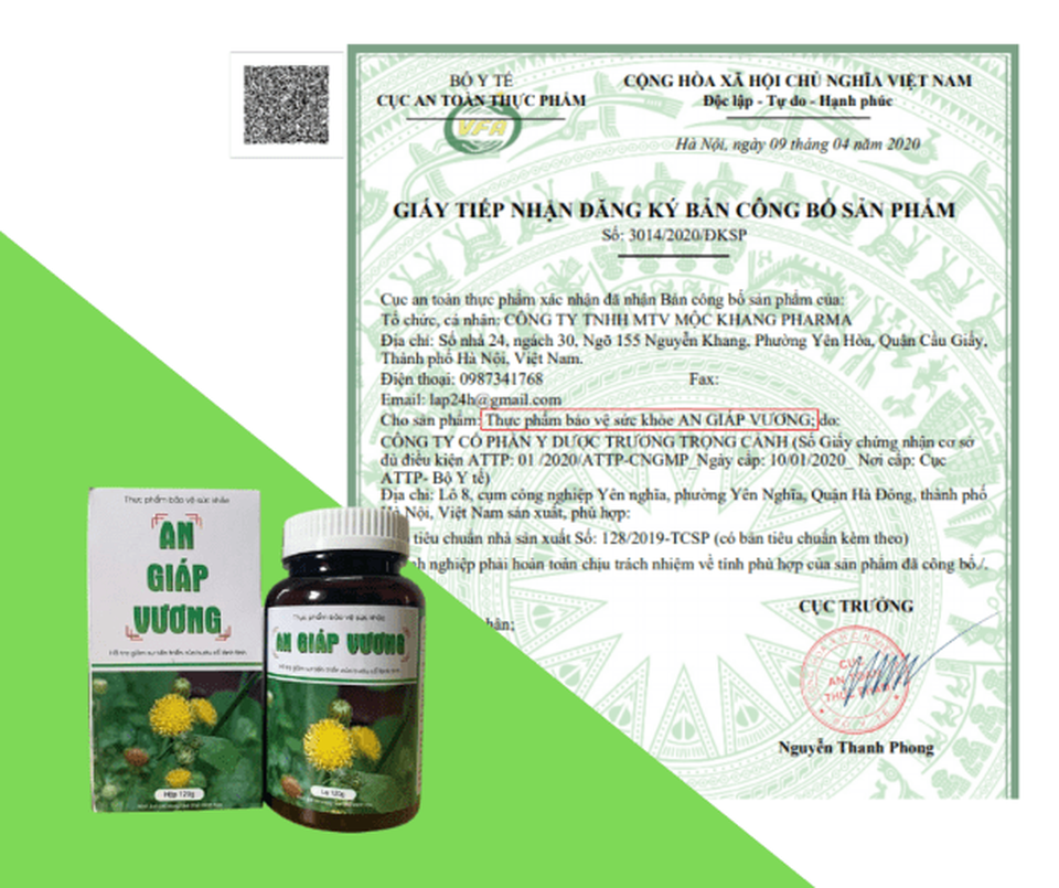 An Giáp Vương - hỗ trợ điều trị các bệnh tuyến giáp, bướu cổ - 2 An Giáp Vương - hỗ trợ điều trị các bệnh tuyến giáp, bướu cổ - 2