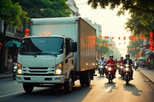 Tài xế lái xe vận chuyển hàng sau Tết: Khó khăn từ nhu cầu thị trường