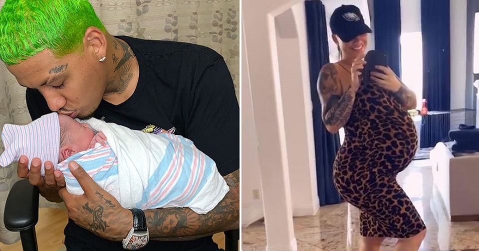 Amber Rose gây sốc với hình xăm giữa trán - 8 Amber Rose gây sốc với hình xăm giữa trán - 8