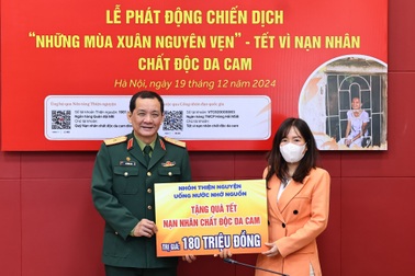 Phát động chiến dịch Tết vì người bị ảnh hưởng chất độc da cam