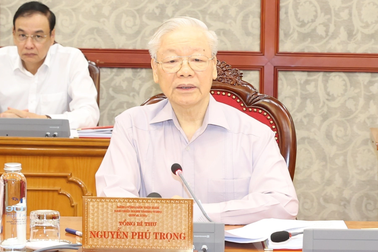 Tổng Bí thư Nguyễn Phú Trọng chủ trì họp Bộ Chính trị, Ban Bí thư