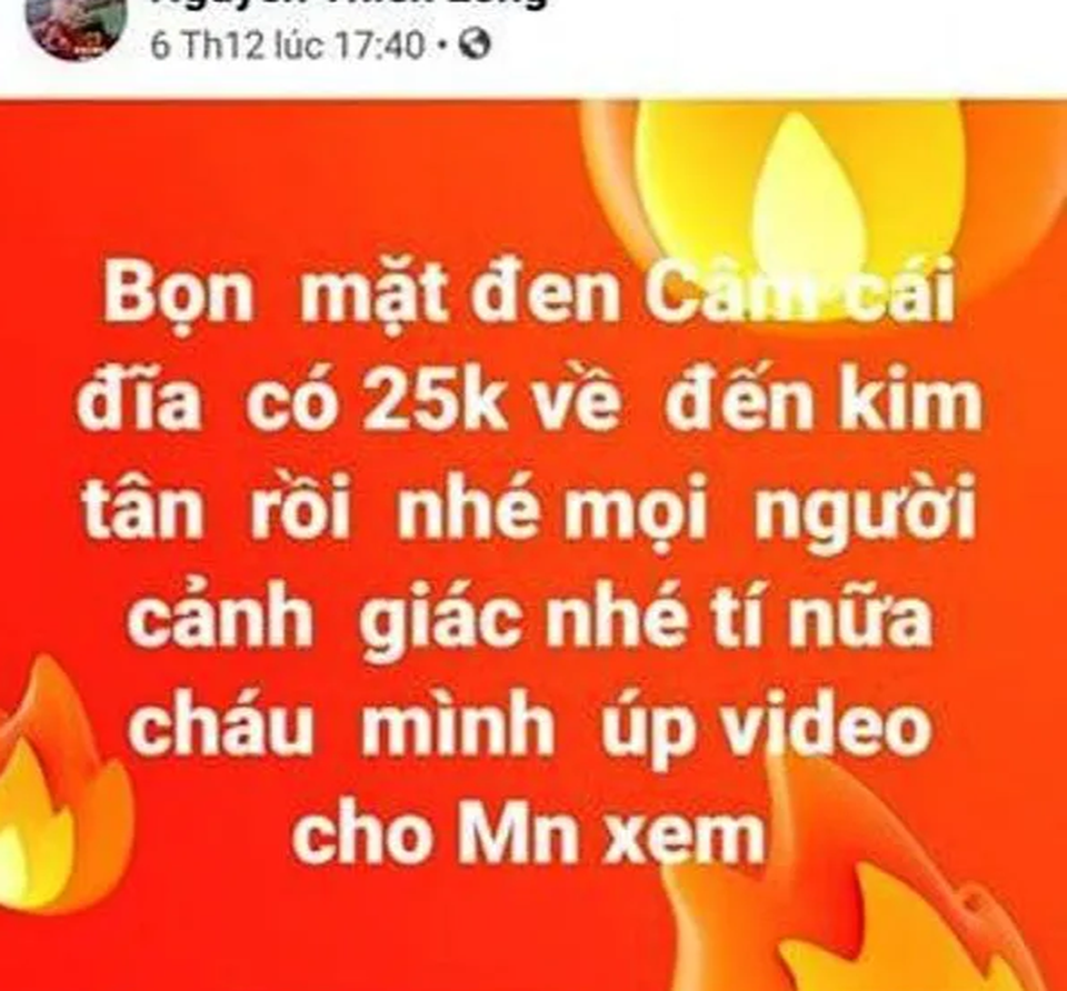 Nam thanh niên đăng tin bịa đặt về “người ăn xin mặt đen” bị phạt 10 triệu đồng - 1 Nam thanh niên đăng tin bịa đặt về “người ăn xin mặt đen” bị phạt 10 triệu đồng - 1