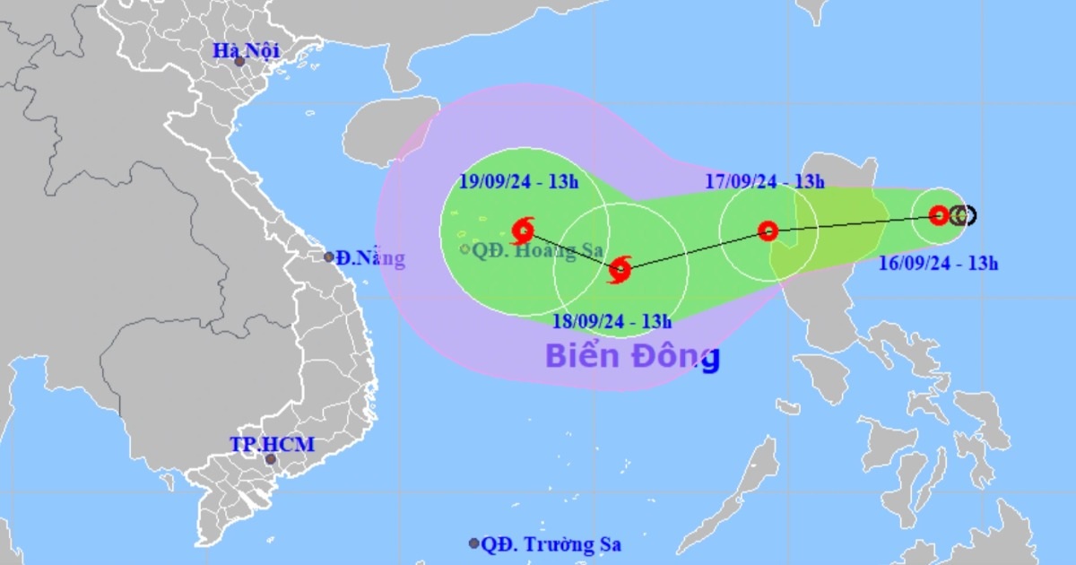 Hai kịch bản nếu áp thấp nhiệt đới mạnh thành bão số 4 - 1