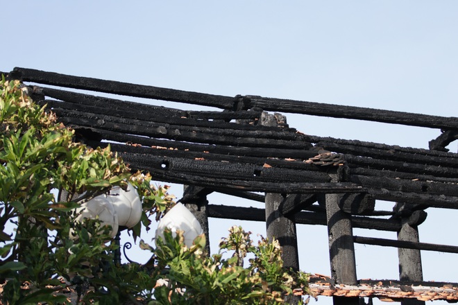 Hà Nội: Ngôi Tam bảo bằng gỗ lim hàng chục tỷ hóa than sau đêm hỏa hoạn - 17