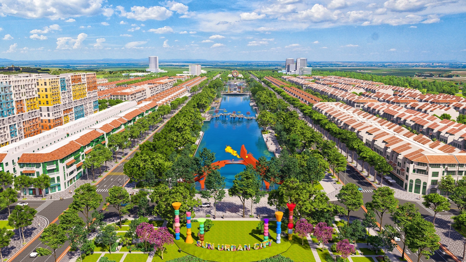 Nhà phố Sun Group Nam Hà Nội: Tiềm năng thương mại bên trục lễ hội sầm uất - 1