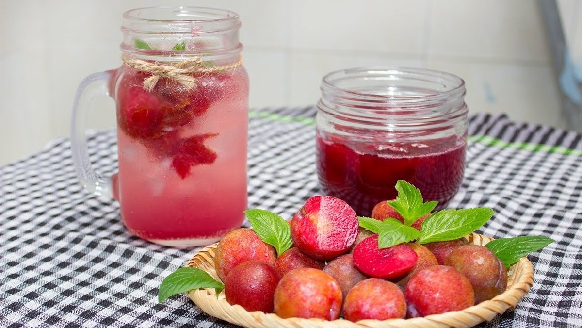 Cách làm siro mận để bảo quản được lâu hơn - 1