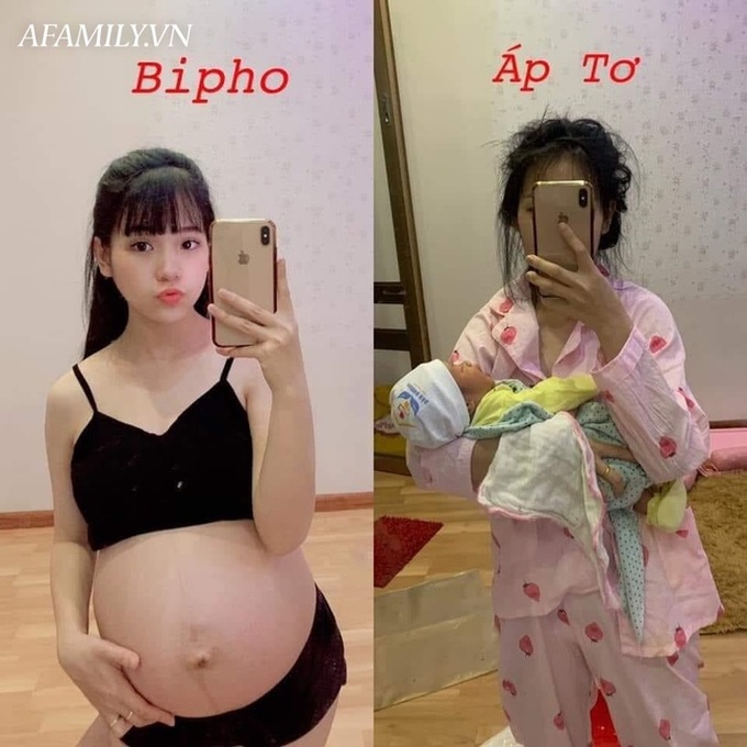 Bức ảnh trước và sau sinh khác "một trời một vực" của mẹ trẻ Tuyên Quang gây bão mạng, nhân vật chính tiết lộ thêm nhiều điều bất ngờ - Ảnh 1. Bức ảnh trước và sau sinh khác "một trời một vực" của mẹ trẻ Tuyên Quang gây bão mạng, nhân vật chính tiết lộ thêm nhiều điều bất ngờ - Ảnh 1.