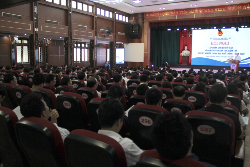 Tăng cường phối hợp công tác thanh tra, kiểm tra kỳ thi tốt nghiệp THPT - 4 Tăng cường phối hợp công tác thanh tra, kiểm tra kỳ thi tốt nghiệp THPT - 4