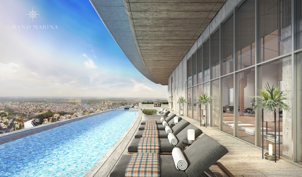 Grand Marina, Saigon cất nóc tòa Sea với khu căn hộ hàng hiệu Marriott và JW Marriott - 3 Grand Marina, Saigon cất nóc tòa Sea với khu căn hộ hàng hiệu Marriott và JW Marriott - 3