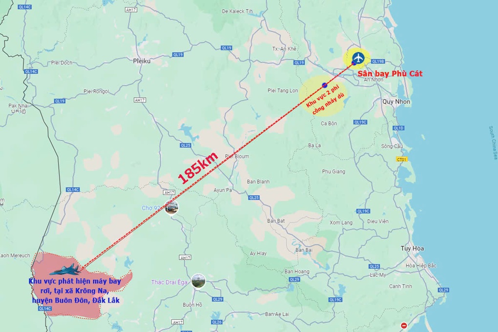 Máy bay Yak-130 rơi cách trạm kiểm lâm Sêrêpốk hơn 1km - 2 Máy bay Yak-130 rơi cách trạm kiểm lâm Sêrêpốk hơn 1km - 2