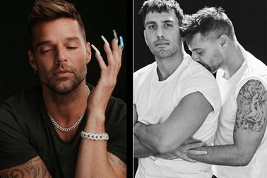 Ricky Martin khoe móng tay dài điệu đà, nhiều màu sắc