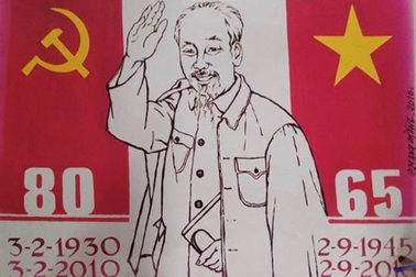 “Khi vẽ tranh cổ động, đề tài tôi say mê nhất là Bác Hồ”