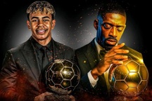 Dembele áp đảo Yamal về điểm số ở bình chọn Quả bóng vàng 2025