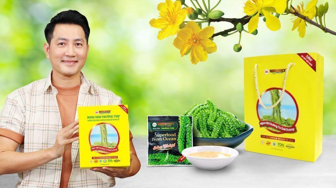 Quà tết Rong Nho Trường Thọ - tự hào thương hiệu Việt nổi tiếng trên Amazon - 1 Quà tết Rong Nho Trường Thọ - tự hào thương hiệu Việt nổi tiếng trên Amazon - 1
