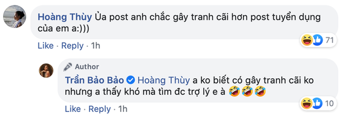 BB Trần tìm trợ lý như chiêu mộ... diễn viên 18 , đến mức Hoàng Thuỳ phải vào nhắc lại vụ tranh cãi tuyển dụng năm nào - Ảnh 4.