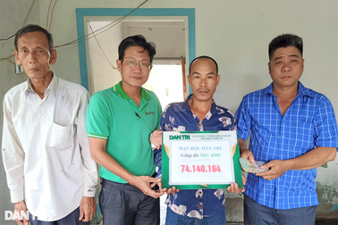 Bạn đọc Dân trí giúp 2 hoàn cảnh bệnh tật ở Cà Mau gần 200 triệu đồng