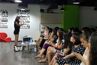 Độc đáo lớp học… “nghệ thuật quyến rũ”