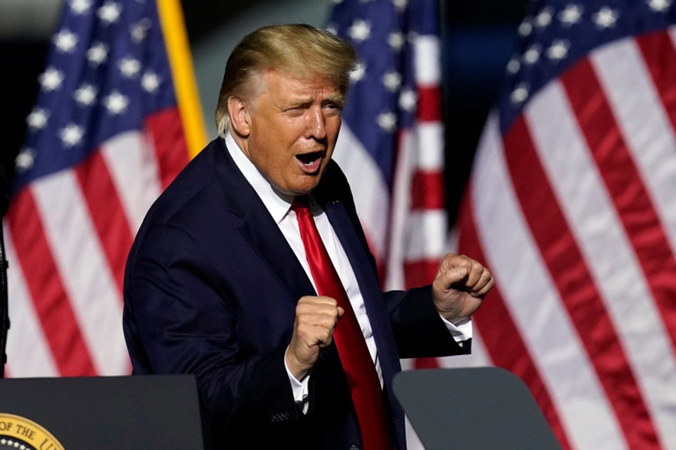 Bầu cử Mỹ 2020: Điệu nhảy tranh cử gây “bão” của Tổng thống Trump - 1 Bầu cử Mỹ 2020: Điệu nhảy tranh cử gây “bão” của Tổng thống Trump - 1