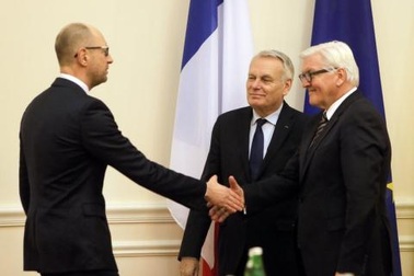 Pháp, Đức vào cuộc trong rối loạn Ukraine