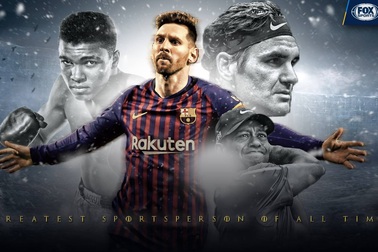 Messi được chọn là VĐV vĩ đại nhất mọi thời đại