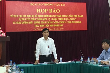 Bộ Giao thông vận tải: “Không đổi vị trí trạm BOT Cai Lậy”