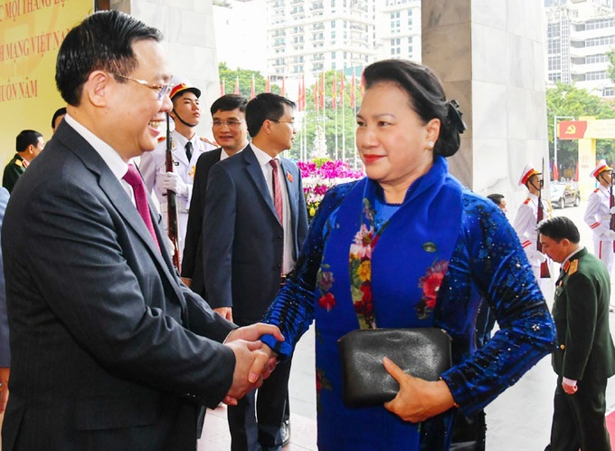 Chùm ảnh: Đại hội đại biểu Đảng bộ TP Hà Nội lần thứ XVII, nhiệm kỳ 2020 - 2025 - Ảnh 2.
