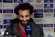 Phản ứng thú vị của Mohamed Salah khi chỉ đứng thứ 7 ở Quả bóng vàng 2021