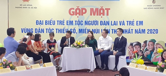 Gặp mặt đại biểu trẻ em người Đan Lai và trẻ em vùng dân tộc thiểu số, miền núi lần thứ I - Ảnh 4.