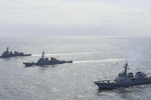 Mỹ, Nhật, Hàn tập trận sau vụ phóng tên lửa Triều Tiên