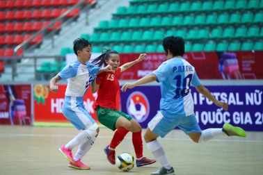 Thái Sơn Nam TPHCM xây chắc ngôi đầu giải futsal nữ vô địch quốc gia
