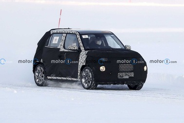 Crossover "tí hon" Hyundai AX1 lần đầu tiên xuất hiện trên đường thử