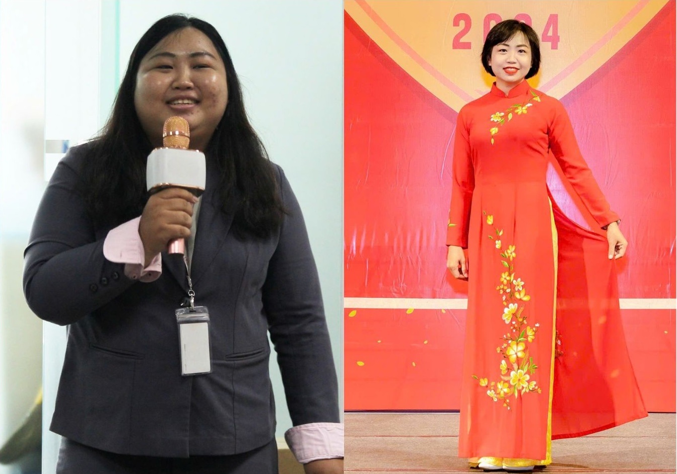 TPHCM: Cô gái lột xác xinh đẹp khiến bạn bè không nhận ra sau khi giảm 34kg