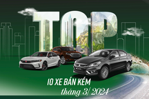 Loạt ô tô bán chậm tháng 3: Đa phần là xe gầm thấp, dòng giá rẻ cũng "ế"
