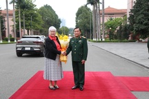 Việt Nam - Vương Quốc Anh củng cố hợp tác quốc phòng