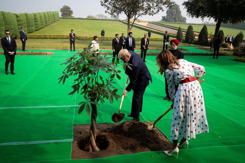 Tổng thống Trump được đón tiếp long trọng tại Ấn Độ - 11 Tổng thống Trump được đón tiếp long trọng tại Ấn Độ - 11
