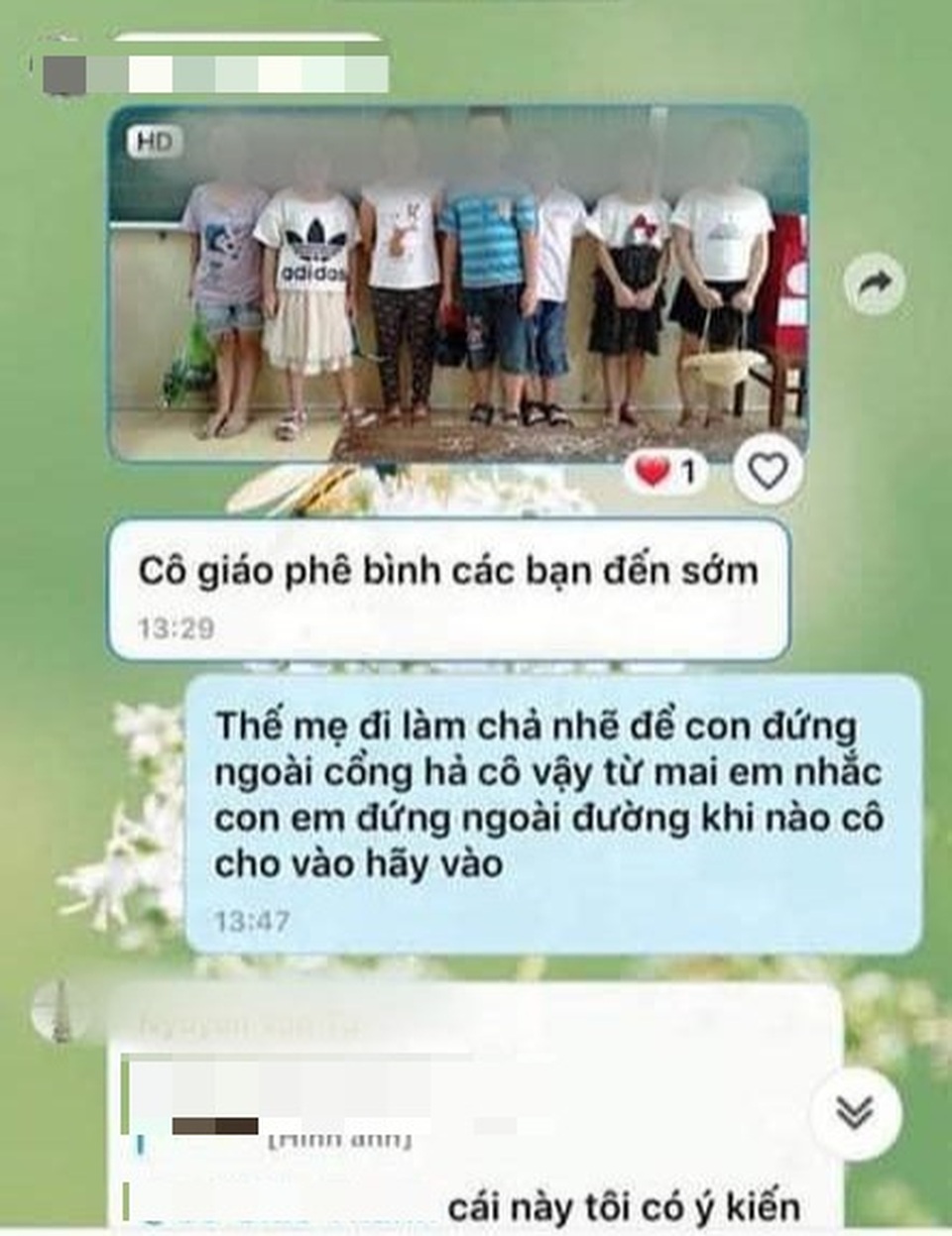 Trẻ bị phê bình vì đi học sớm: Đánh rơi “cái tình” - 2 Trẻ bị phê bình vì đi học sớm: Đánh rơi “cái tình” - 2