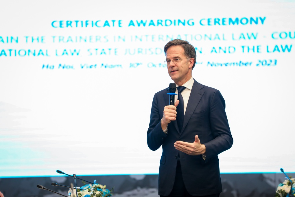 Thủ tướng Hà Lan: Công ước Luật Biển có vai trò quan trọng - 1 Thủ tướng Hà Lan: Công ước Luật Biển có vai trò quan trọng - 1