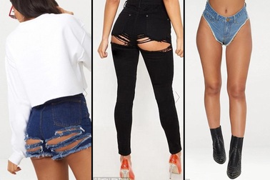 “Đứng tim” với quần short denim “thoáng mát” ngày hè