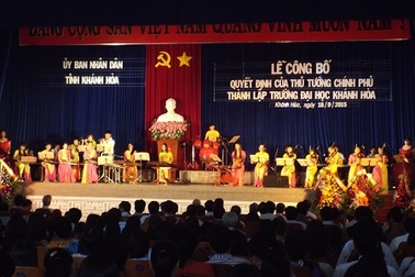 Hơn 1.000 tỷ đồng đầu tư xây dựng Trường ĐH Khánh Hòa