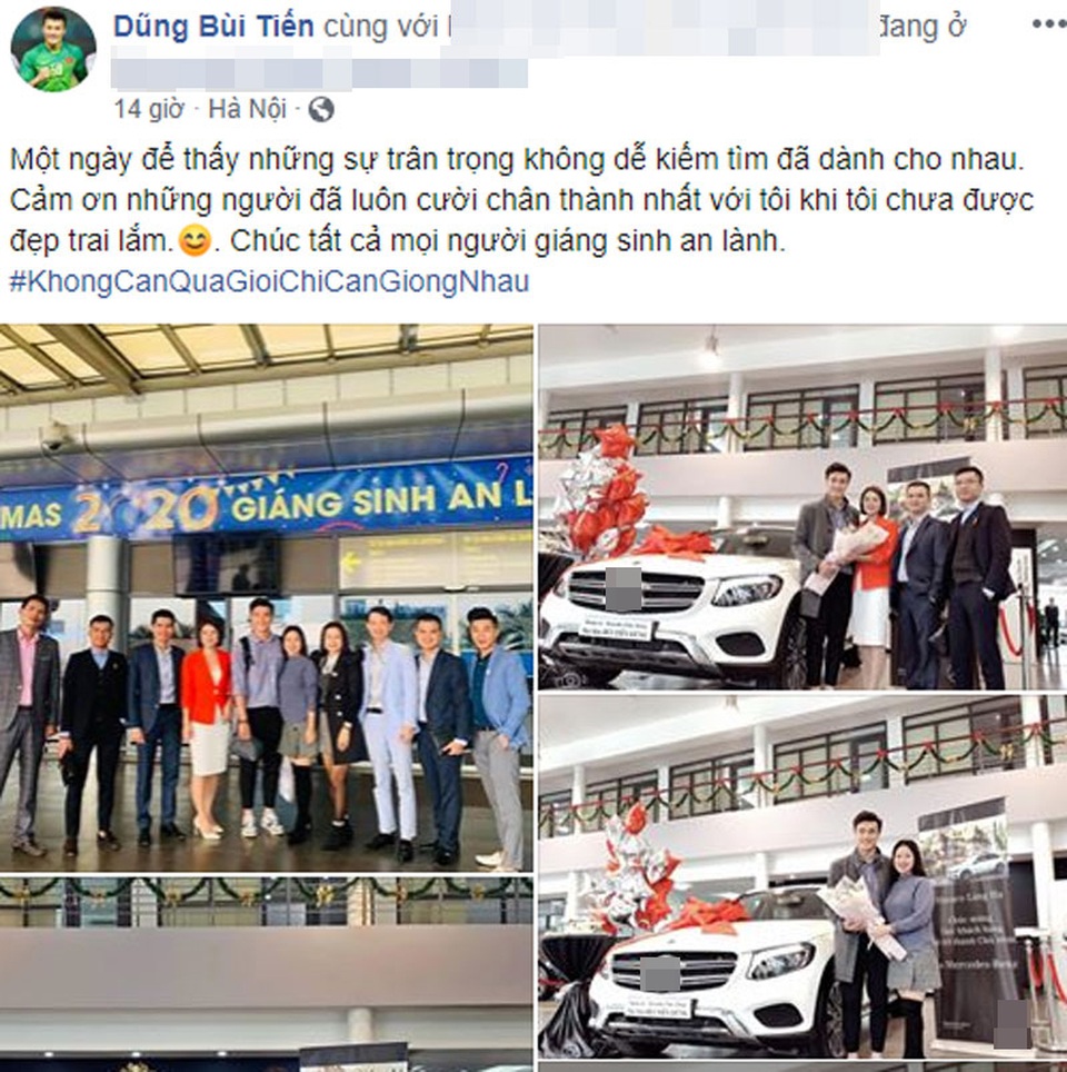Thủ môn Bùi Tiến Dũng gia nhập câu lạc bộ cầu thủ sở hữu xe hơi tiền tỷ - 1 Thủ môn Bùi Tiến Dũng gia nhập câu lạc bộ cầu thủ sở hữu xe hơi tiền tỷ - 1