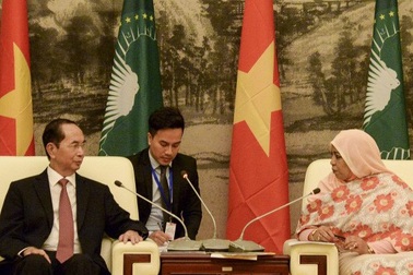 Chủ tịch nước Trần Đại Quang thăm và làm việc tại Liên minh châu Phi