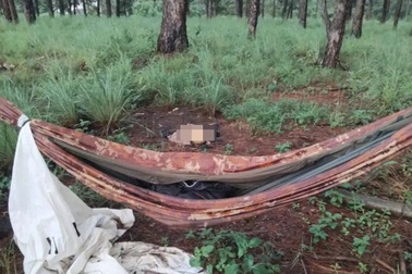 Phát hiện bộ xương người trong võng tại đồi thông ở Lâm Đồng