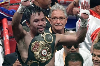 Manny Pacquiao lo mất đai WBA nếu đấu với "Gã điên" McGregor