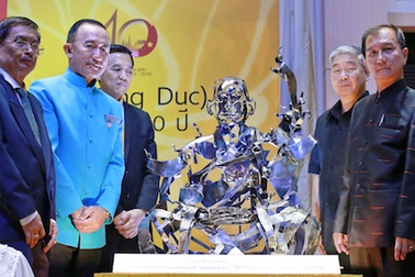 Bộ Phật tích Bồ tát Thích Quảng Đức ra mắt tại Thái Lan