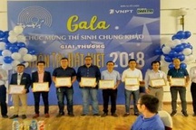 20 nhóm tác giả CNTT nhận Bằng chứng nhận Giải thưởng Nhân tài Đất Việt 2018