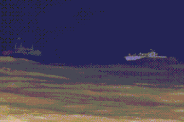 Xuyên đêm cứu 10 ngư dân bị chìm tàu trên biển