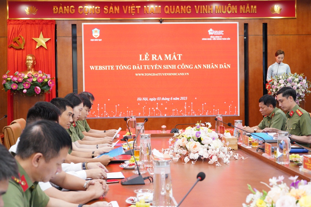 Bộ Công an ra mắt website phục vụ tuyển sinh Công an nhân dân - 1 Bộ Công an ra mắt website phục vụ tuyển sinh Công an nhân dân - 1
