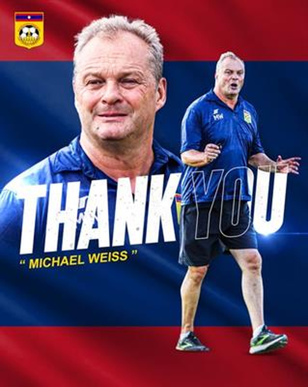 Bóng đá Lào bất ngờ chia tay HLV Michael Weiss - 1 Bóng đá Lào bất ngờ chia tay HLV Michael Weiss - 1