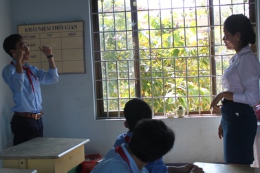 Tâm sự của cô giáo dạy học trò khuyết tật